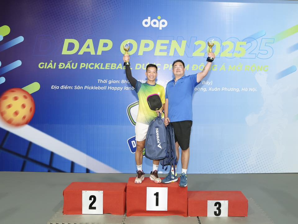 Coach Kim đạt giải tại DAP Open 2025